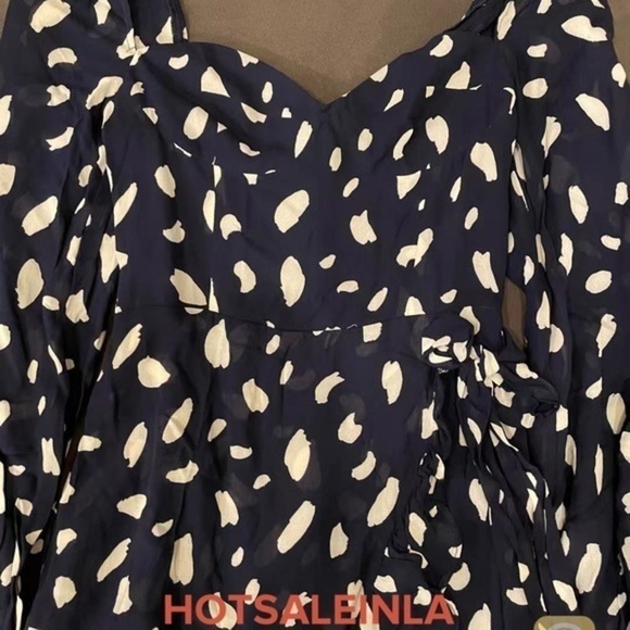 SALE✨Reformation Cammi Dress in Splatter *NEW* - Picture 4 of 6